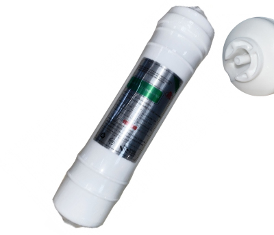 LUXESTYLE CTO aktívszén előszűrő, In-Line 2,5", Push-In csatlakozós LUXESTYLE CTO aktívszén előszűrő, In-Line 2,5", Push-In csatlakozós