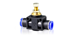 By-Pass tűszelep 1/4", állítható, Quick, műanyag házban By-Pass tűszelep 1/4", állítható, Quick, műanyag házban