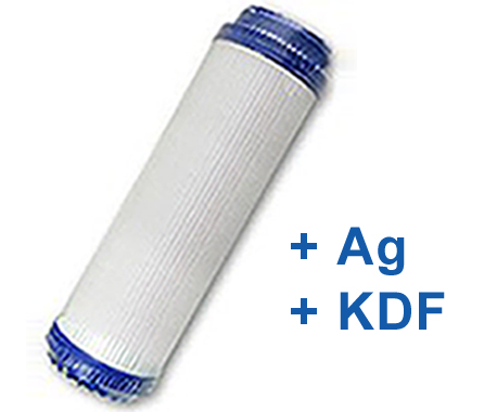 GAC Silver akt�vsz�n sz�r�bet�t (+Ez�st+KDF) 10"