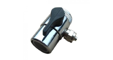 �tv�lt� szelep asztali v�ztiszt�t�khoz, egyir�ny�, 1/4" m�anyag cs�h�z, m�a. karral, hollanderrel